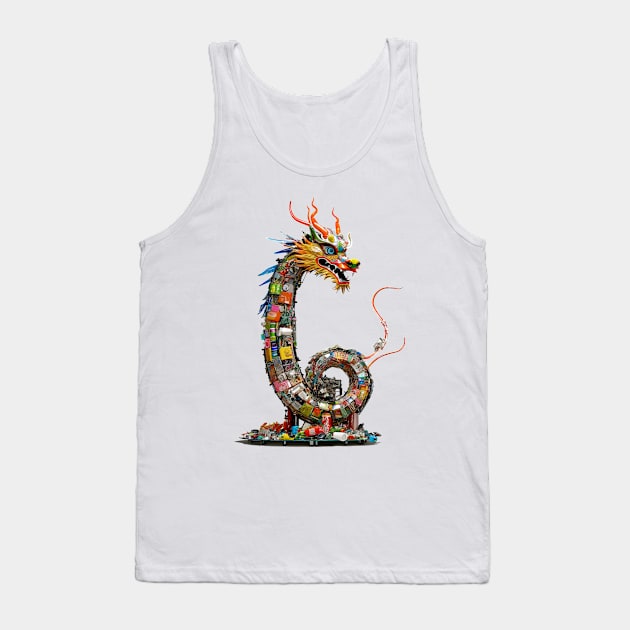 Junk Dada Dragon series v03 Tank Top by Giant Monster